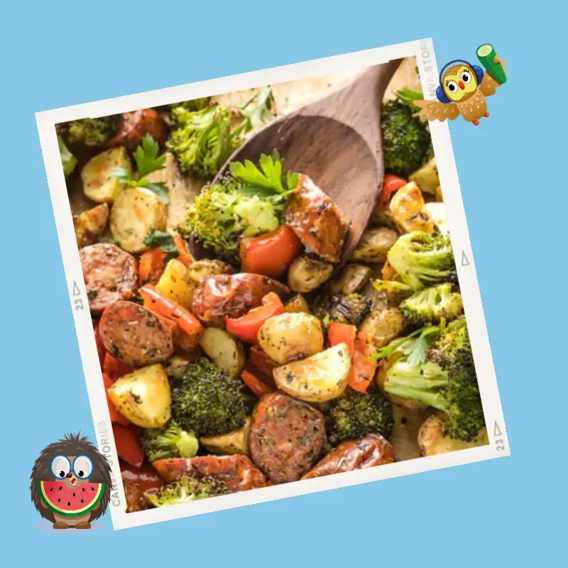 Broccoli, Chicken and Potato Sausages Weaning Recipes Tidy Tot