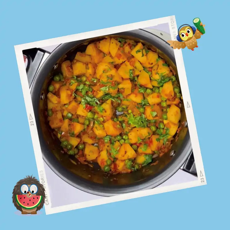 Potato and Pea Curry | Weaning Recipe – Tidy Tot