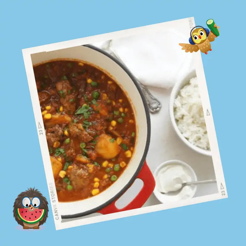 Slow Cooked Lamb Casserole – Tidy Tot