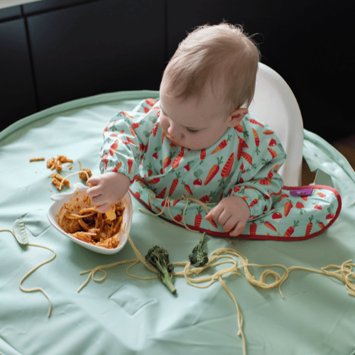How to Reduce Food Waste When Baby Led Weaning