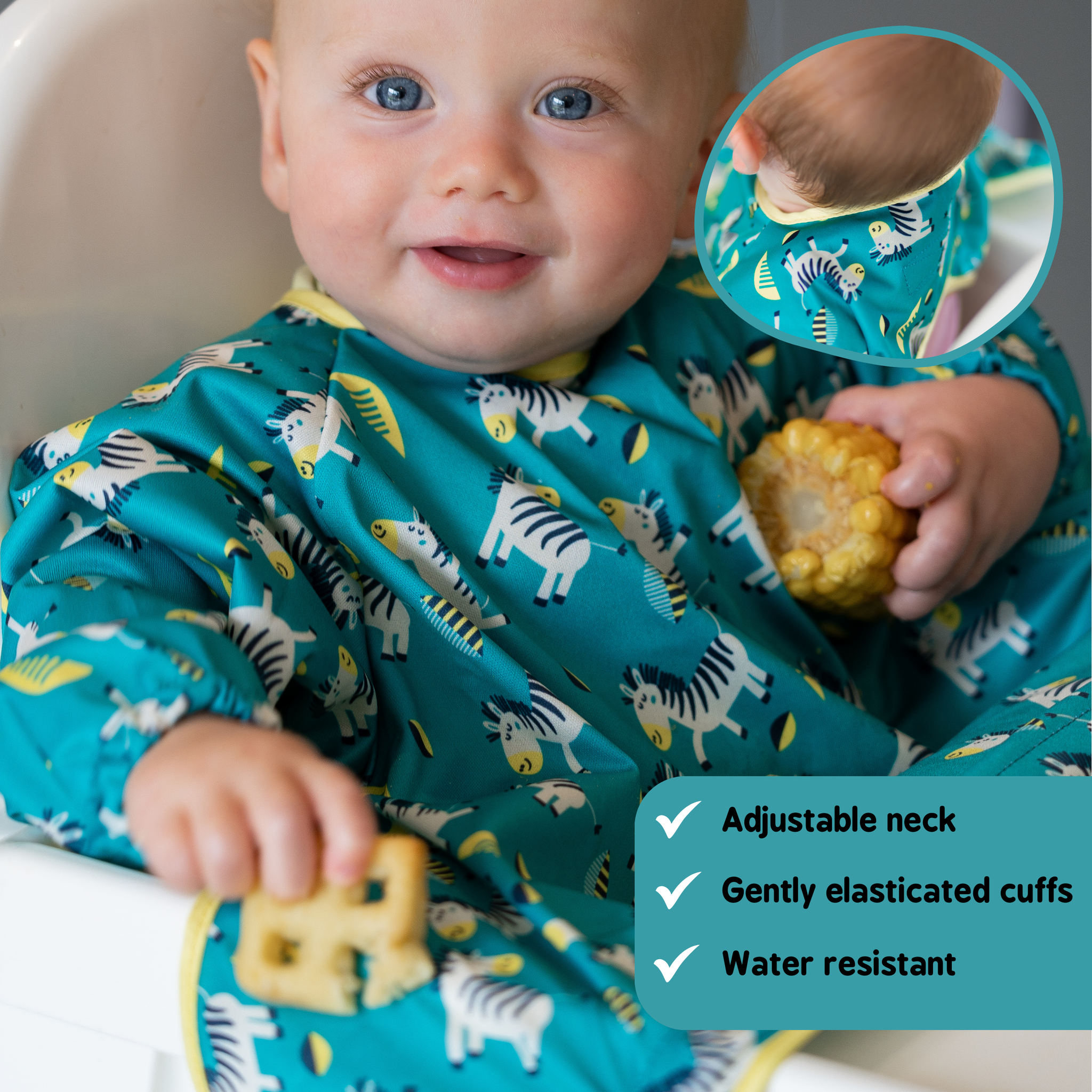 tidy tot stokke Cover and Catch Bibs - Bibs That Catch Food!