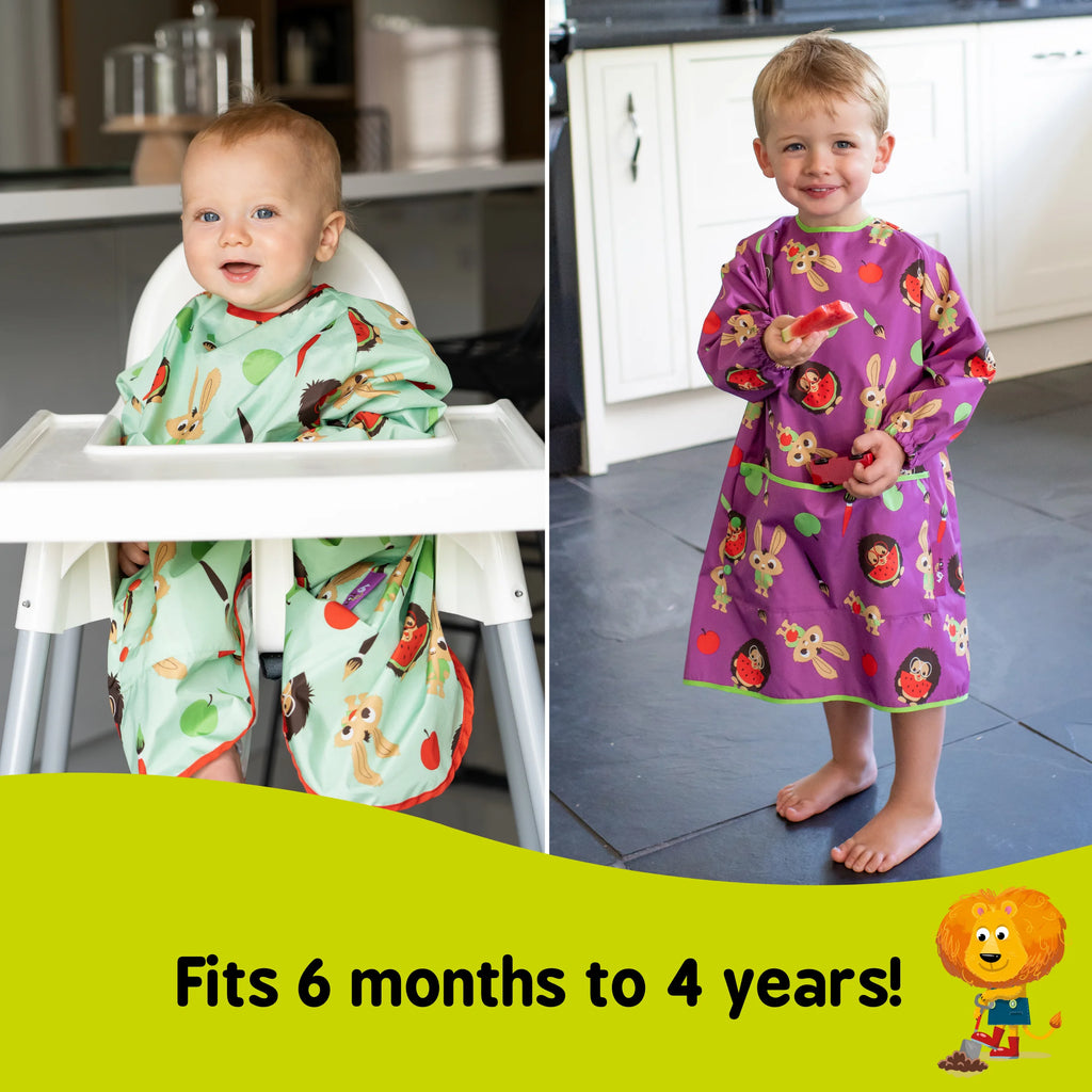 long bib to 6 to 4 years olds