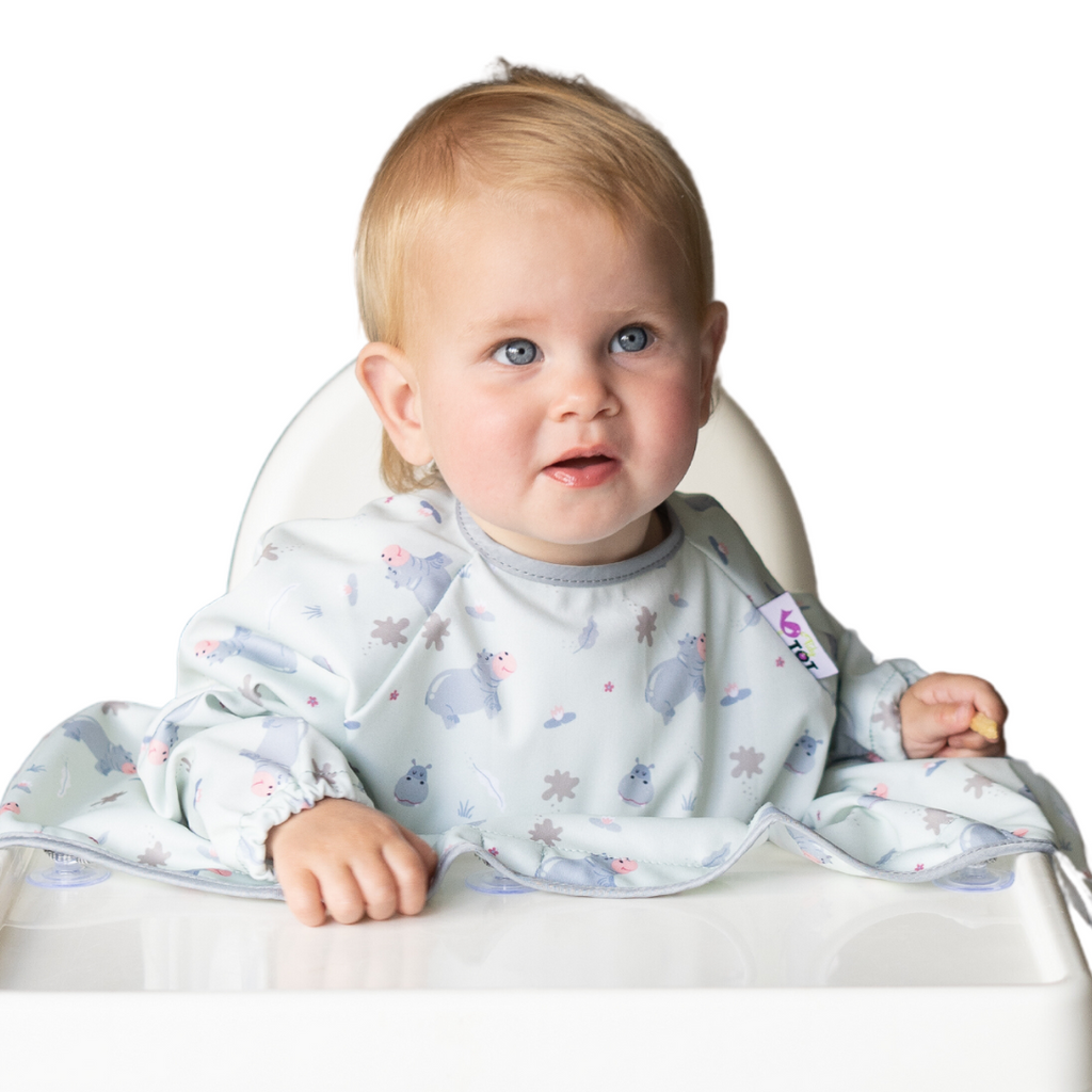 Tidy Tot All-in-One Bib and Tray Kit. Unisex. One Size fits 6 Months – 2  Years. Award Winning Weaning Aid