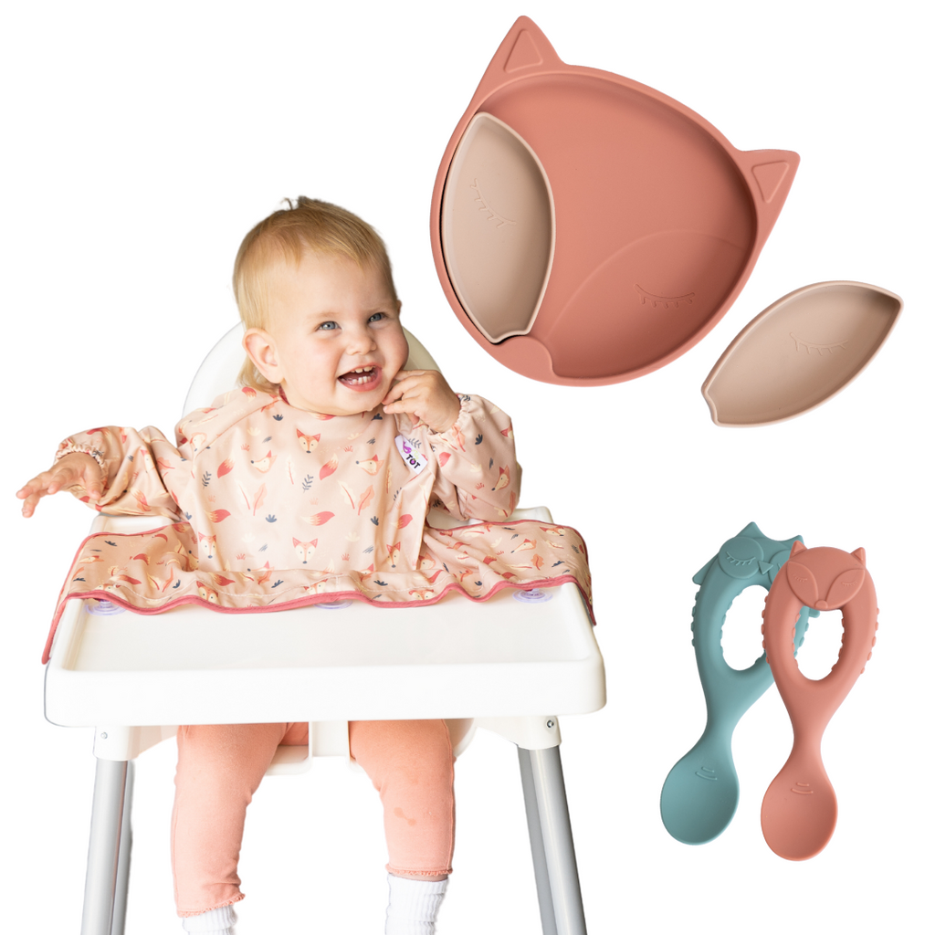 Reducing the weaning mess with Tidy Tot 