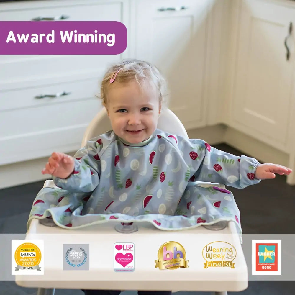 Award winning Cover & Catch bib